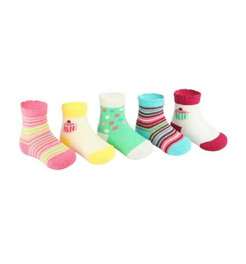 Buy SOX 23 Baby Socks Toddlers Breathable Cute Print Sock COMBED COTTON ...