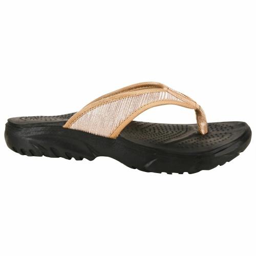 HAPPY FEET KIDS TOFFEE Flip-Flops & Slippers