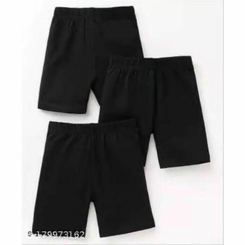 NIORT FASHION Cycling Shorts Girls Cotton Lycra Cycling Shorts with Lace,