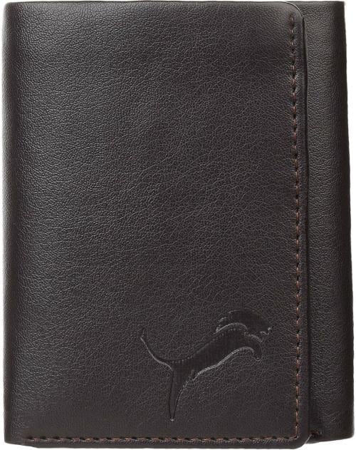 Wild Edge Black Artificial Leather Wallet For Men