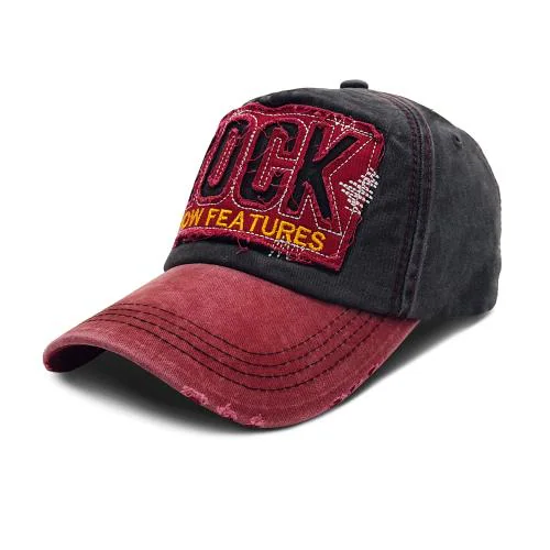 Vritraz Men And Women Red Black Baseball Cap