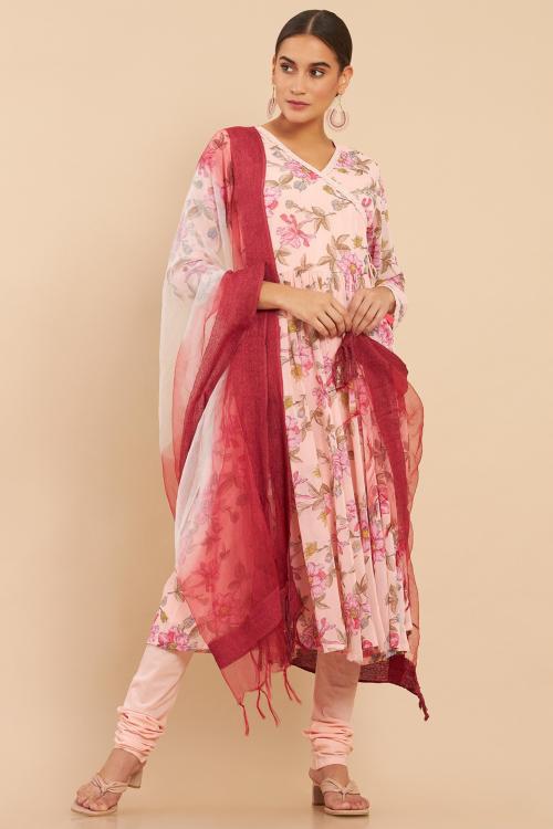 Soch Women Multi-Color Solid Suit Set