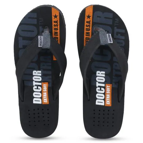 DOCTOR EXTRA SOFT House Slipper for Men's Ortho Care Orthopaedic and Diabetic Mcr Comfortable Super Fit Doctor Daily Use Slipper Dr Flip-Flop Stylish Slides for Boy's and Gent's OR-D-31