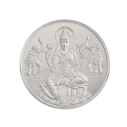 Bangalore Refinery Silver 20g Goddess Lakshmi Coin Pack of 10
