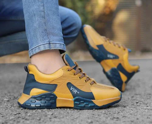 KANISTHA ENTERPRISES Chunky & Fashionable Sneaker Running Shoes with Rubber Outsole Sneakers For Men-J1