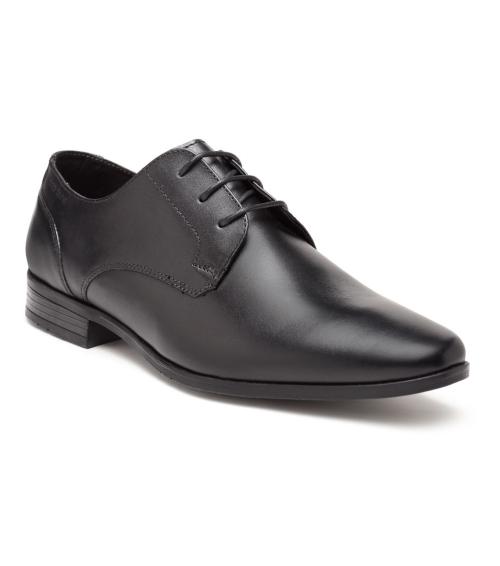 Red Tape Men Black Derby Shoes