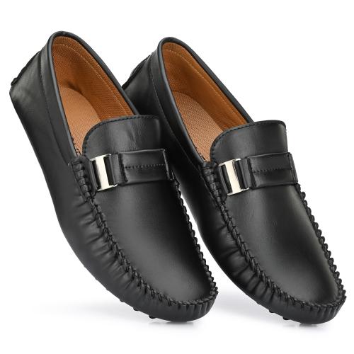 Prolific Men's Formal Drving Loafers (Size Uk 6-13) Black