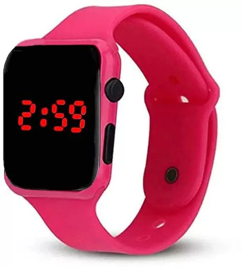 KHANDERAYA SQUARE LED DIGITAL WATCH FOR BOYS AND GIRLS