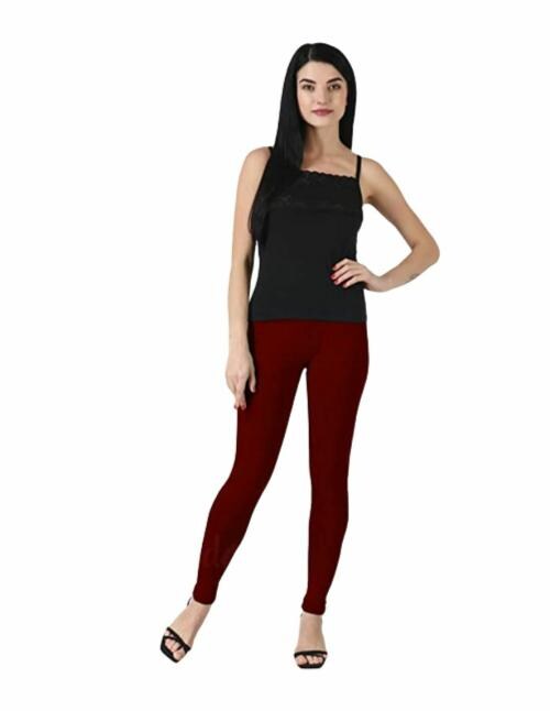 Buy TRENDLOOK Summer leggings Maroon Online at Best Prices in India