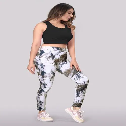 Vrushi's Fashion Presents New Womens Design Leggings (White) Size: 32