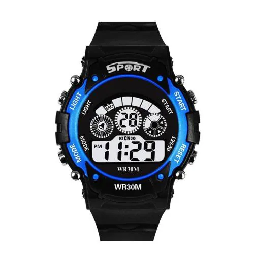 Emartos Blue And Black Digital Watch For Boys