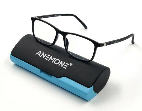 Anemone Anti Glare Rectangle Full Rim Computer Glass for Men, Women