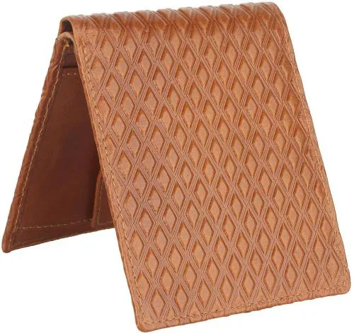 Leather Complex Men Brown Rfid Wallet