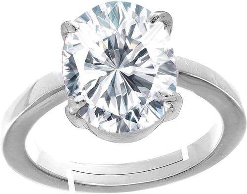 Aurra Stores Zircon Ring American Diamond Stone Adjustable Ring for Men and Women