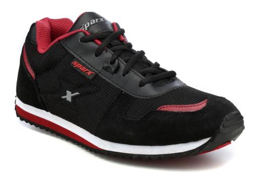 Sparx Men SM-119 Black Red Sports Shoes