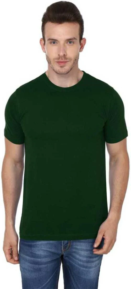 Buy VANTAR Men Solid Round Neck TShirt Online at Best Prices in India