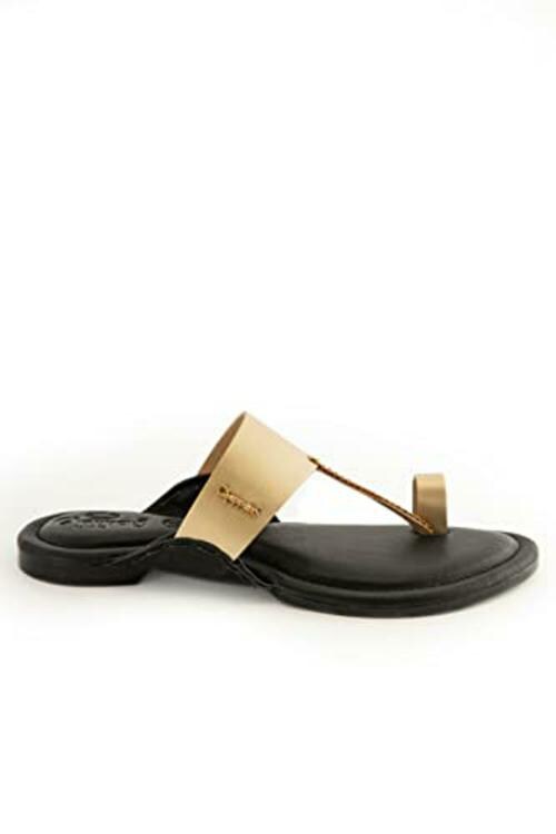 Chappers Men's Leather Vira Black Croc Slippers