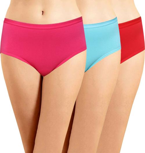 In Care LINGERIEPack Of 3 Women Hipster Multicolor Panty