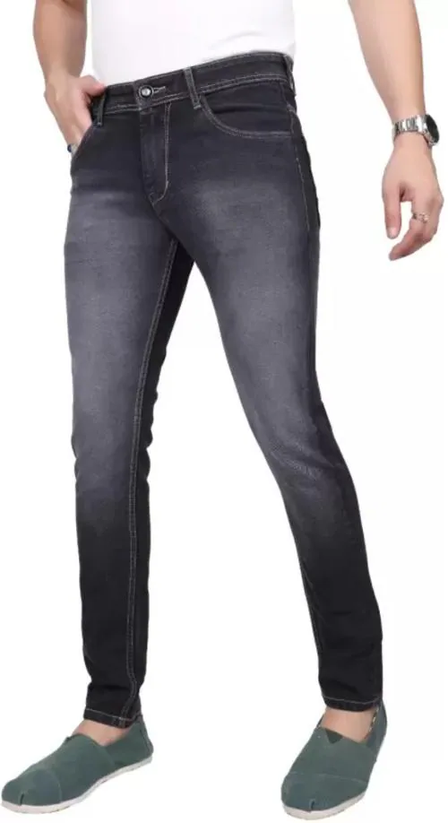 RIG BONE Men Jeans Slim Mid Rise Dark Grey Jeans 40