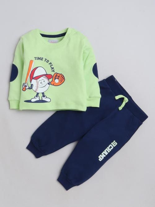 Whaou! Infants Kids Boys Top Pant Combo Set, 6 months to 2 years, Daily, Winter wear dress, full sleeve