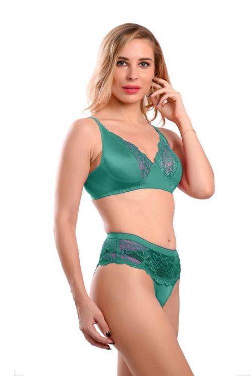 Comffyz Imported Bra Panty Set | Lingerie Set For Women | Daily Wear Bra Panty Set 30B