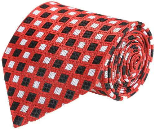 TOSSIDO Premium Checkered Men Tie ()
