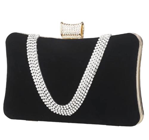 Tooba Handicraft Beige Women Designer Clutch Bag With Chain Strap