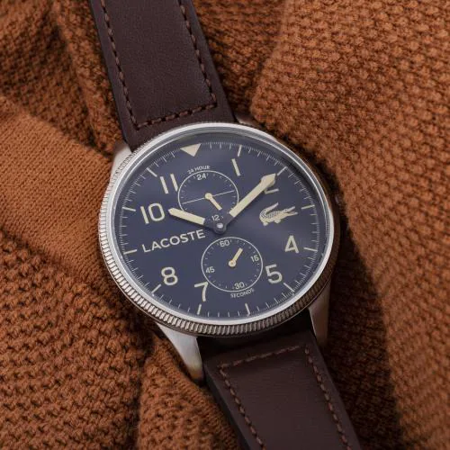 LACOSTE CONTINENTAL Multifunction Blue Round Dial Men's Watch- 2011040