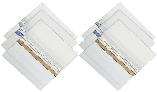 SHIVAAY Aenon Fashion Baby Soft Cotton Handkerchief Light colours Kids Handkerchief - Baby Napkins 200 GSM Face Towel Pack of 6