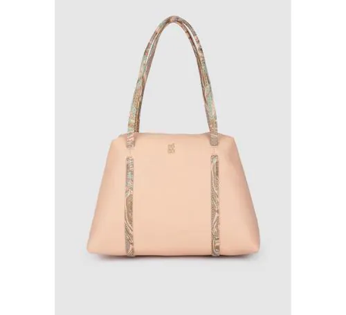 Baggit Women Pink Synthetic Handheld Bag - S