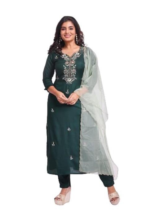 ORAT Kavya Muslin Hand emboidered Kurta Set