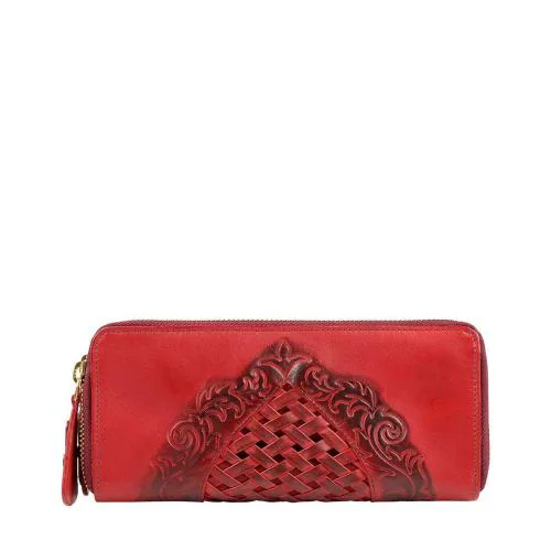 Hidesign Women Red Wallet