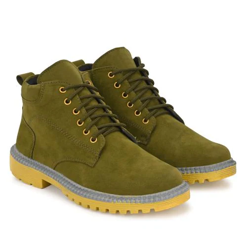Aeonik Boots For Men (Olive)