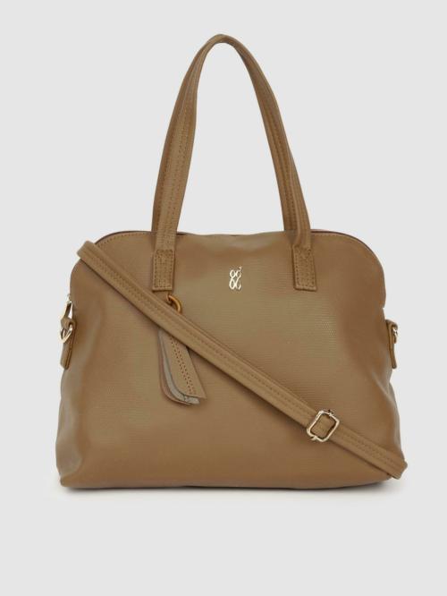 Baggit Brown Synthetic Leather Shoulder Bag For Women