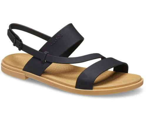 Crocs Tulum Black Sandals For Womens