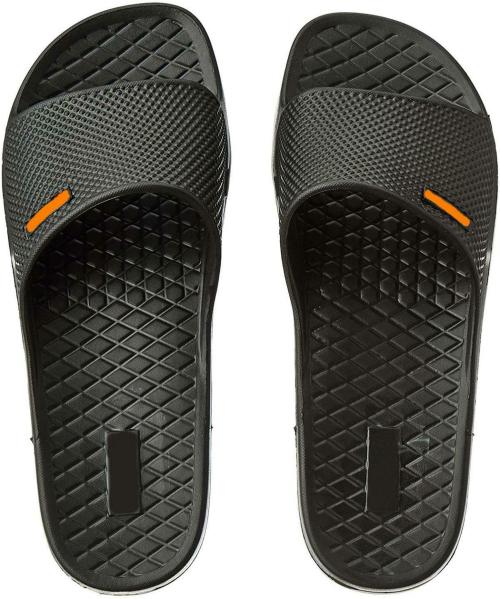 Monoction Men's Black Flip-Flops