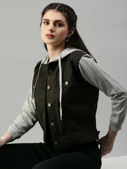 VOXATI Women's Denim Jacket