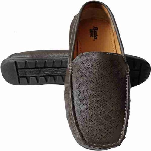 Bata Loafer Shoes For Mens Brown