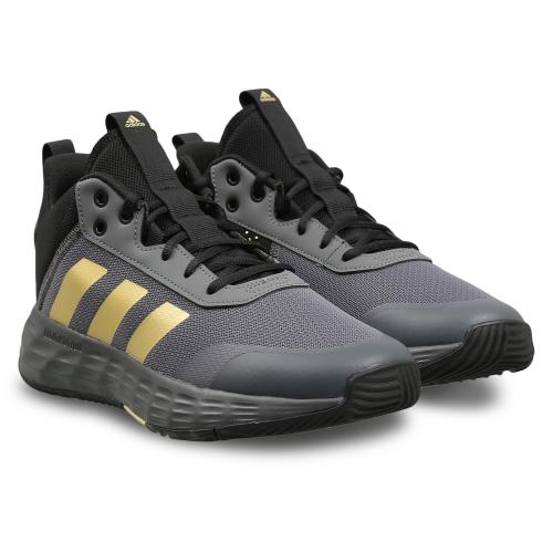 Adidas Men OWNTHEGAME 2.0 Grey Basketball Shoes