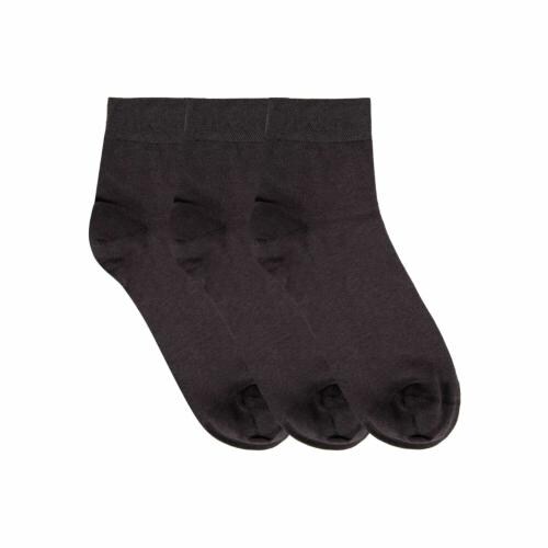 Buy NEXT2SKIN Men's Cotton Ankle Length Seamless Socks Pack of 3