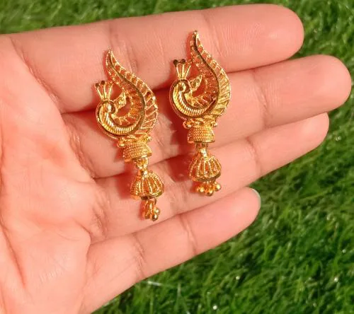 JSV CAHIRA GOLDEN TOPS07 EARRINGS FOR GIRLS & WOMENS