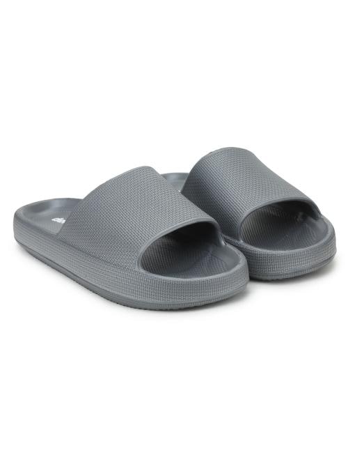 Density Grey Stylish Slides for Men