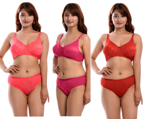 AP HASHTAG Women's Cotton Non Padded Non-Wired Bra (Size :30)