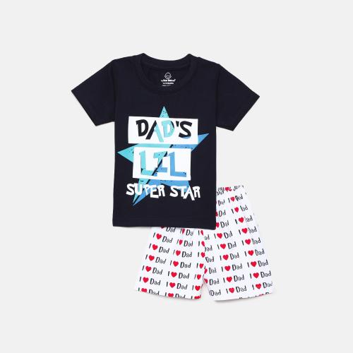 The Boo Boo Club Unisex Teal Animal 100% Cotton Single Round Neck T-shirt