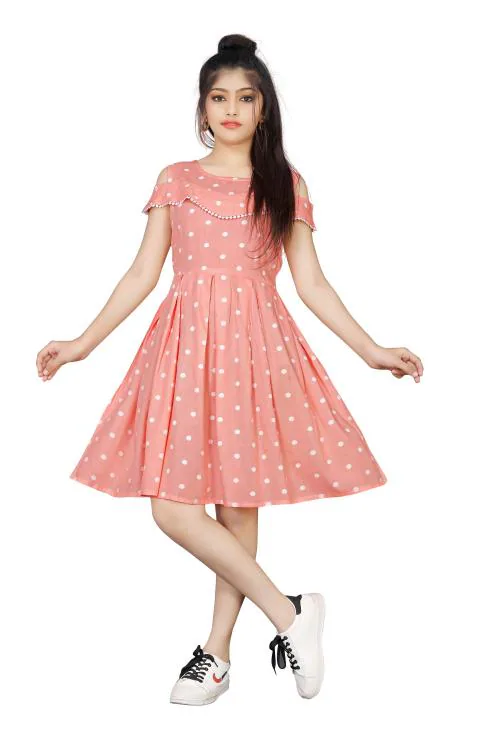 Buy Delightful Detail: Transform Your Little Girls Outfit with A Polka