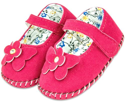 Neska Moda 9 To 12 Months Baby Girls Synthetic Leather Party Wear Floral Baby Sandal Booties