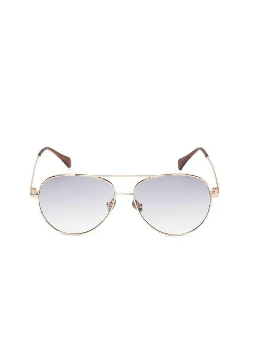 French Connection Uv Protected Aviator Full Rim Grey Sunglasses For Men And Women