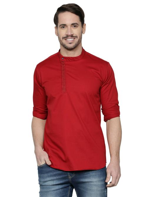 Kuons Avenue Men's Cotton Angrakha Kurta