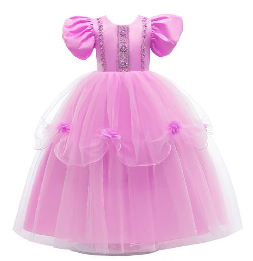 My Lil Princess Girls Frozen Cinderella Pink Dress for Girls