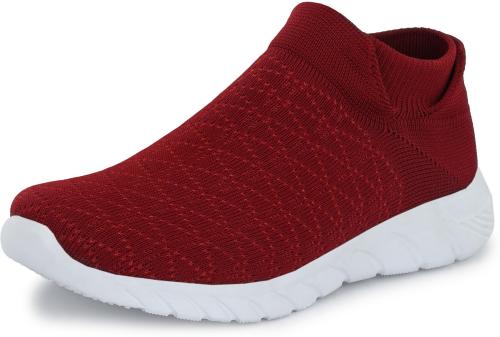 Taurene Men Walking Shoes (Red)